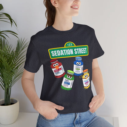 SEDATION STREET | Unisex Jersey Short Sleeve Tee