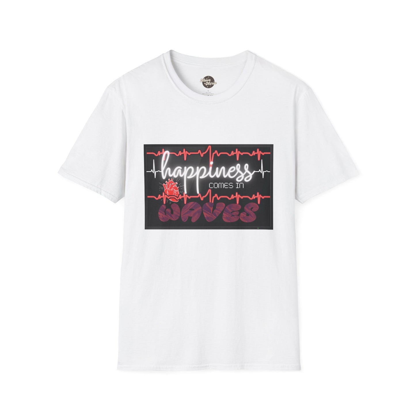 HAPPINESS IN WAVES | Unisex Softstyle T-Shirt