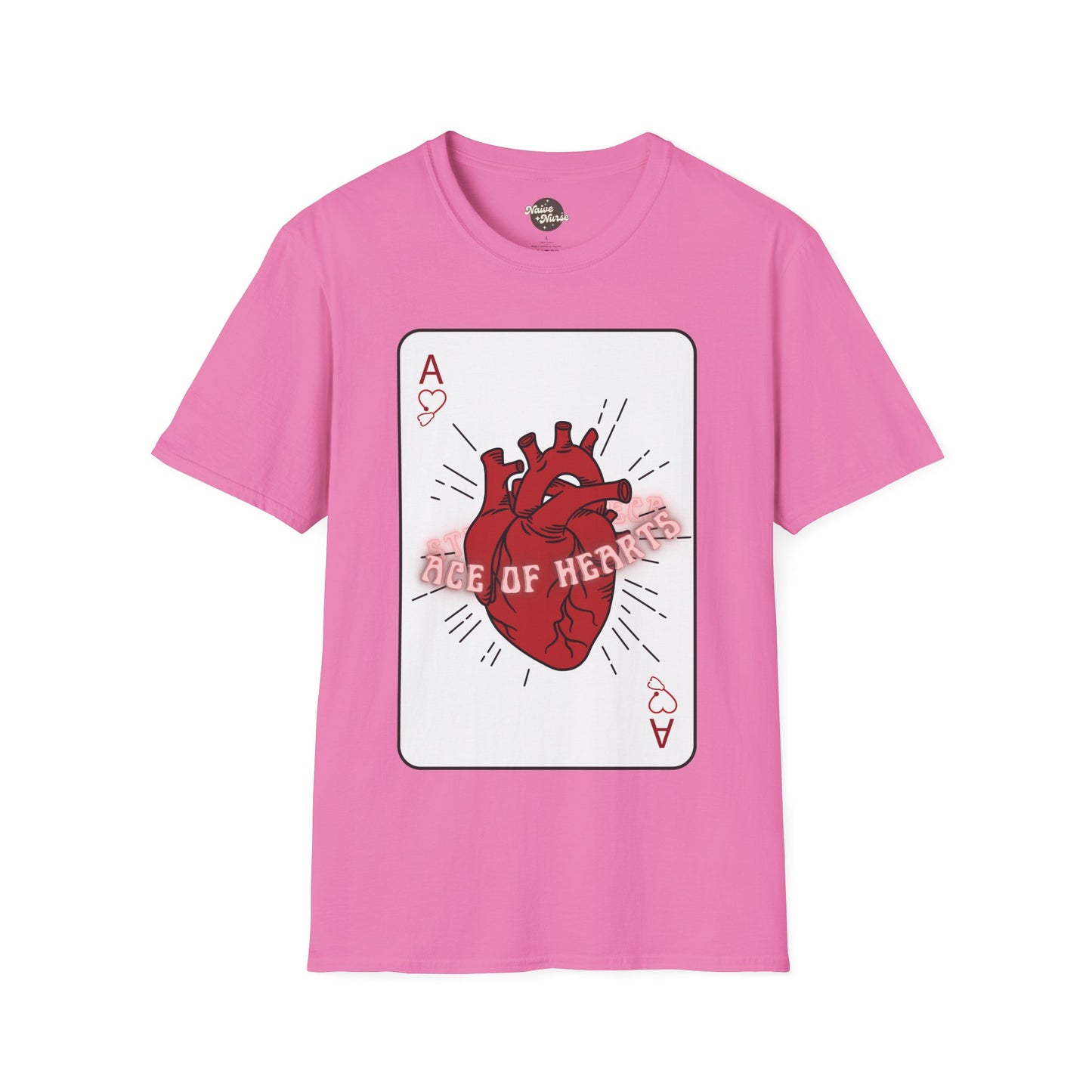 ACE OF HEARTS | Unisex Softstyle T-Shirt