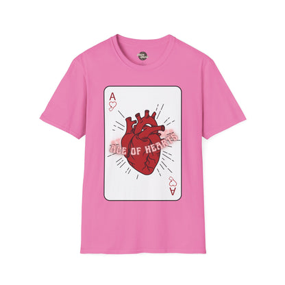 ACE OF HEARTS | Unisex Softstyle T-Shirt