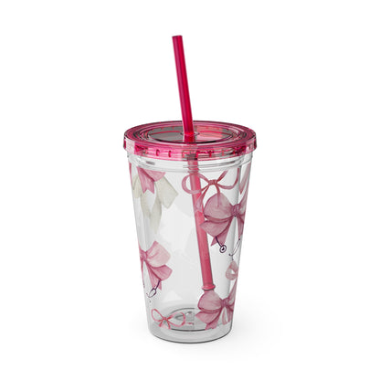 ESSENTIAL BOW | Tumbler with Straw