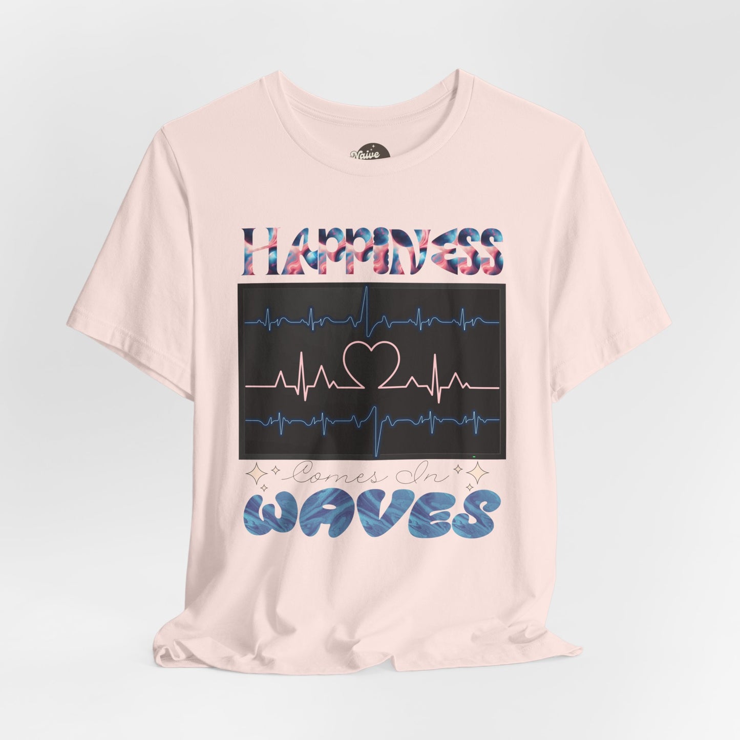 HAPPINESS IN WAVES | Unisex Jersey Short Sleeve Tee