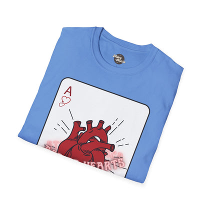 ACE OF HEARTS | Unisex Softstyle T-Shirt