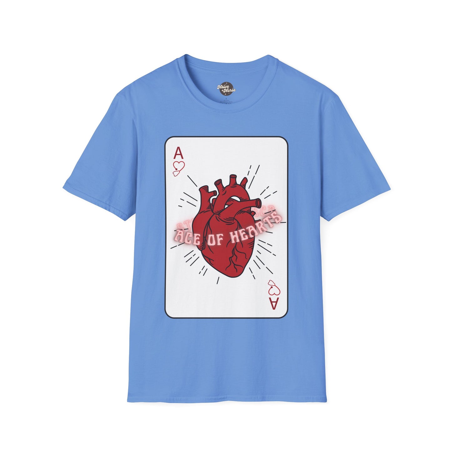 ACE OF HEARTS | Unisex Softstyle T-Shirt