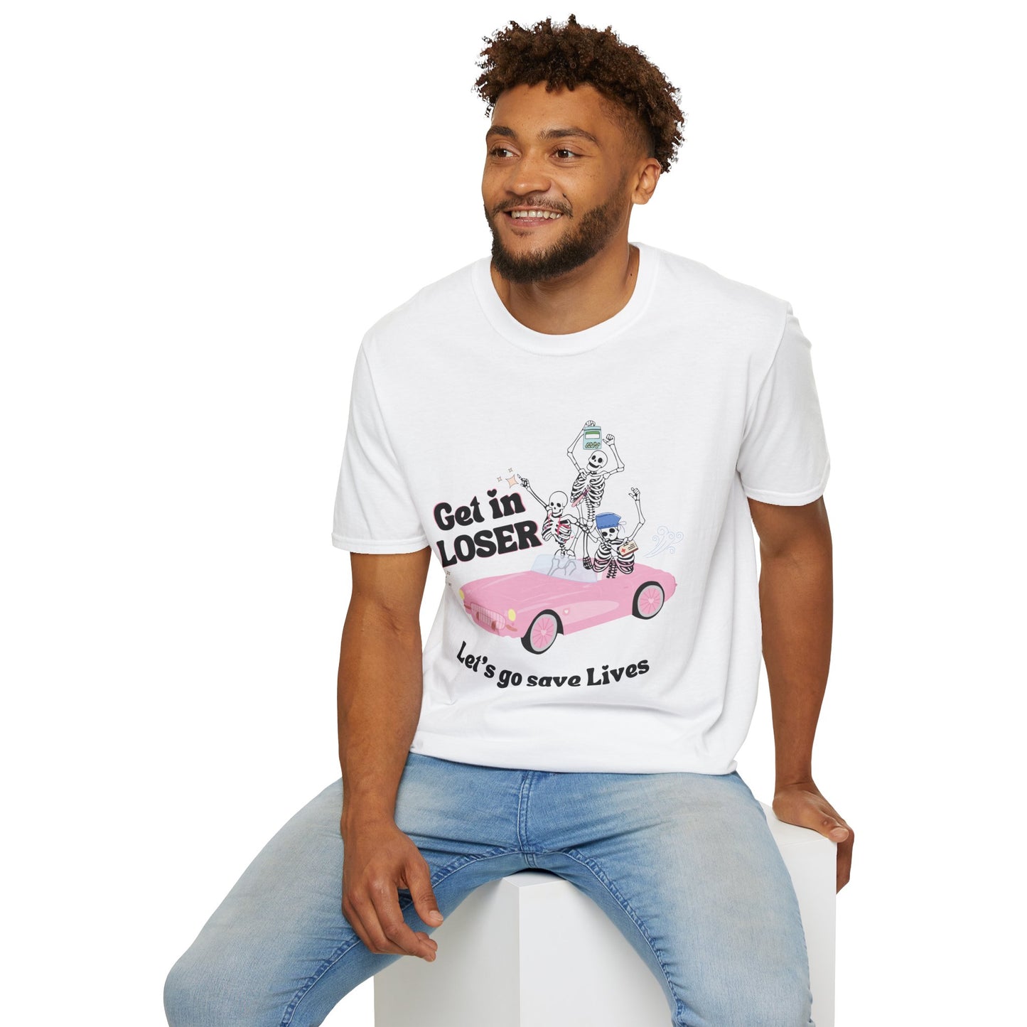 GET IN LOSER | Unisex Softstyle T-Shirt