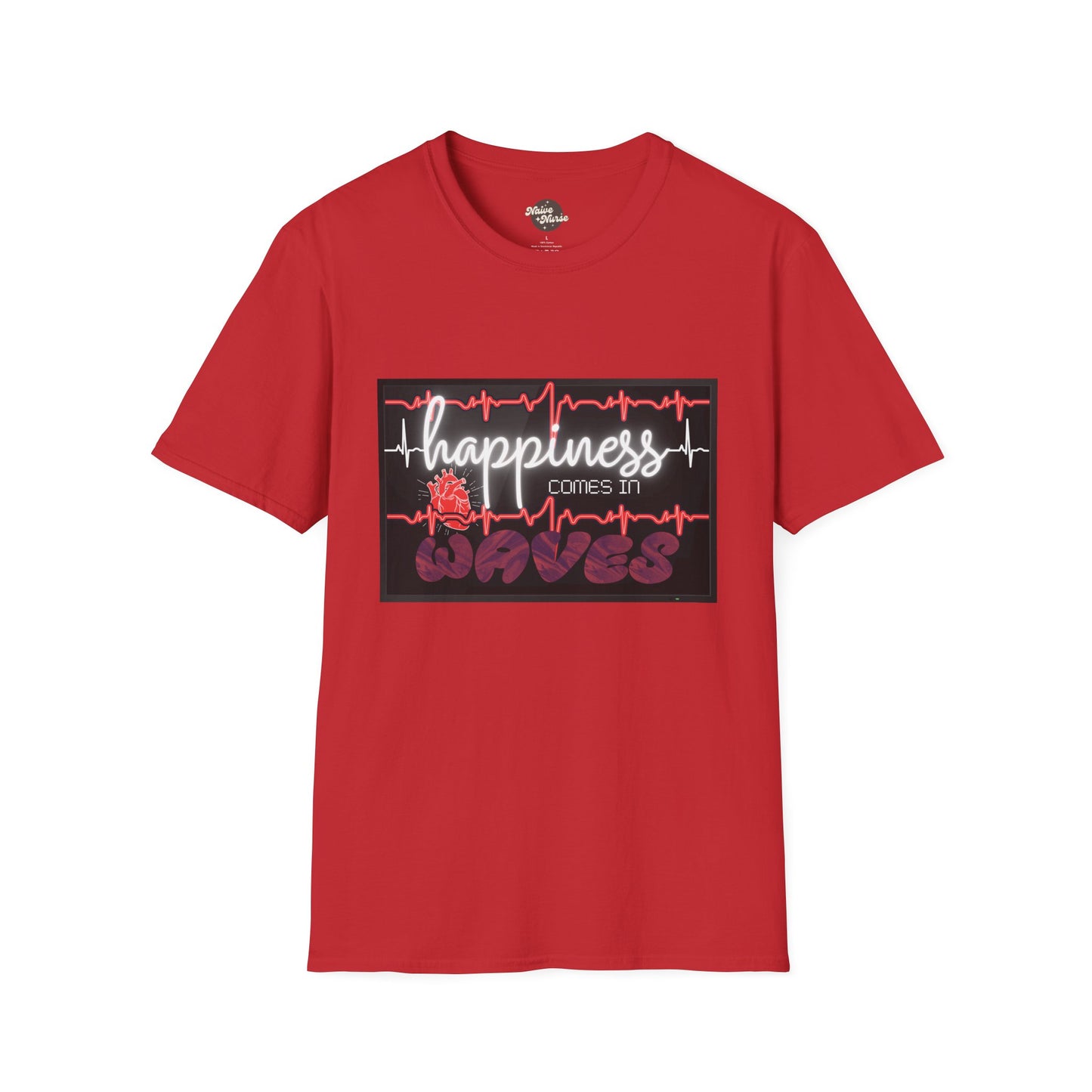 HAPPINESS IN WAVES | Unisex Softstyle T-Shirt