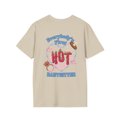 FIRST BABYSITTER | Unisex Softstyle T-Shirt