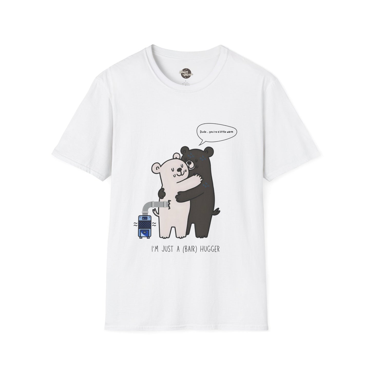 BAIR HUGGER | Unisex Softstyle T-Shirt