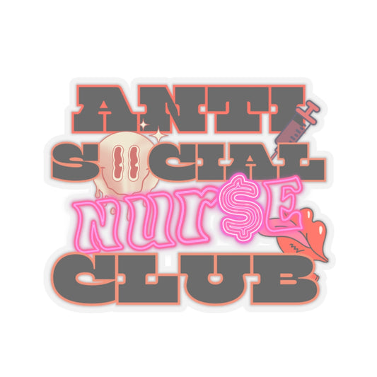 ANTI SOCIAL NURSE | Sticker