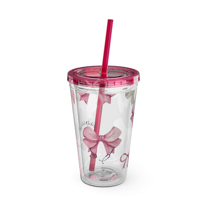 ESSENTIAL BOW | Tumbler with Straw