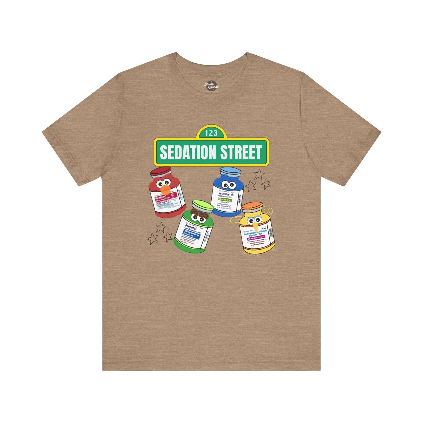 SEDATION STREET | Unisex Jersey Short Sleeve Tee