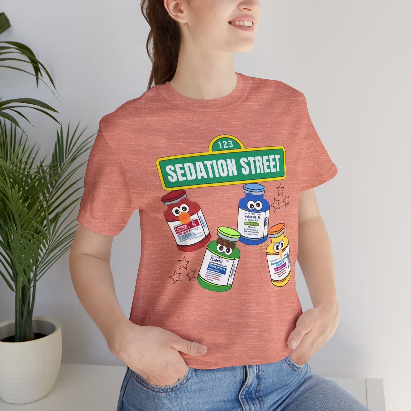 SEDATION STREET | Unisex Jersey Short Sleeve Tee