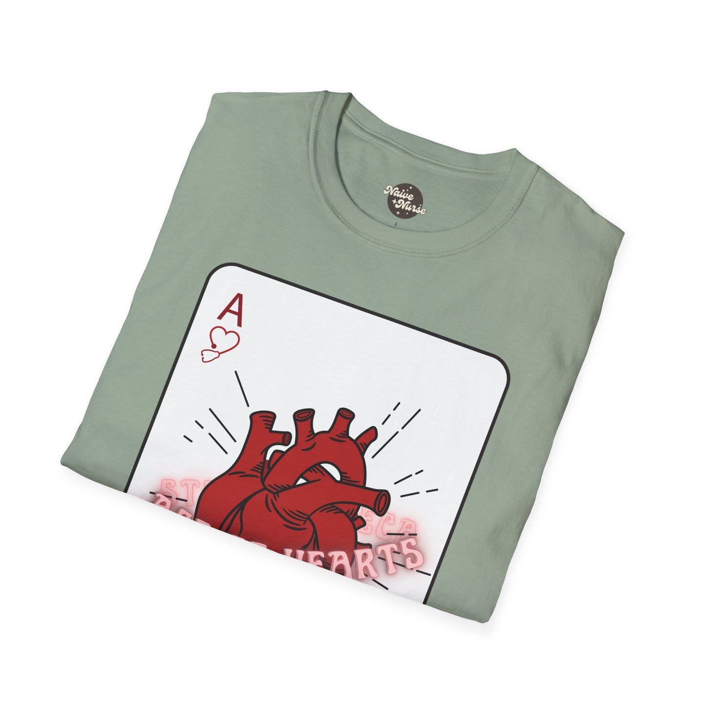 ACE OF HEARTS | Unisex Softstyle T-Shirt