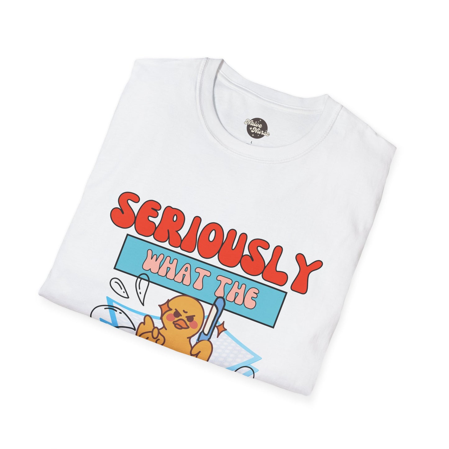 WHAT THE CHUCK | Unisex Softstyle T-Shirt