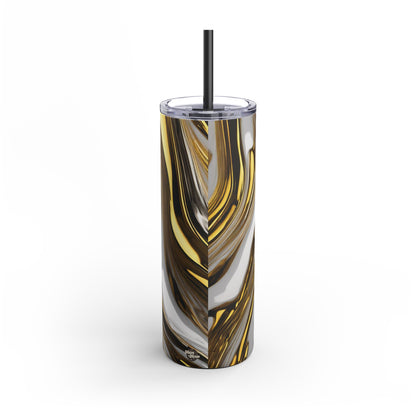 URINE SAMPLE EXCESS | Skinny Matte Tumbler, 20oz