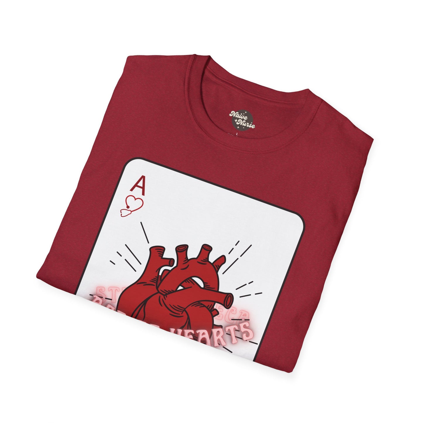 ACE OF HEARTS | Unisex Softstyle T-Shirt