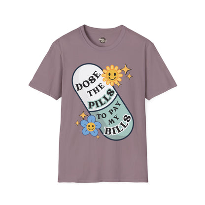 DOSE THE PILLS | Unisex Softstyle T-Shirt