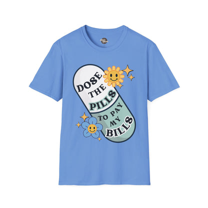 DOSE THE PILLS | Unisex Softstyle T-Shirt