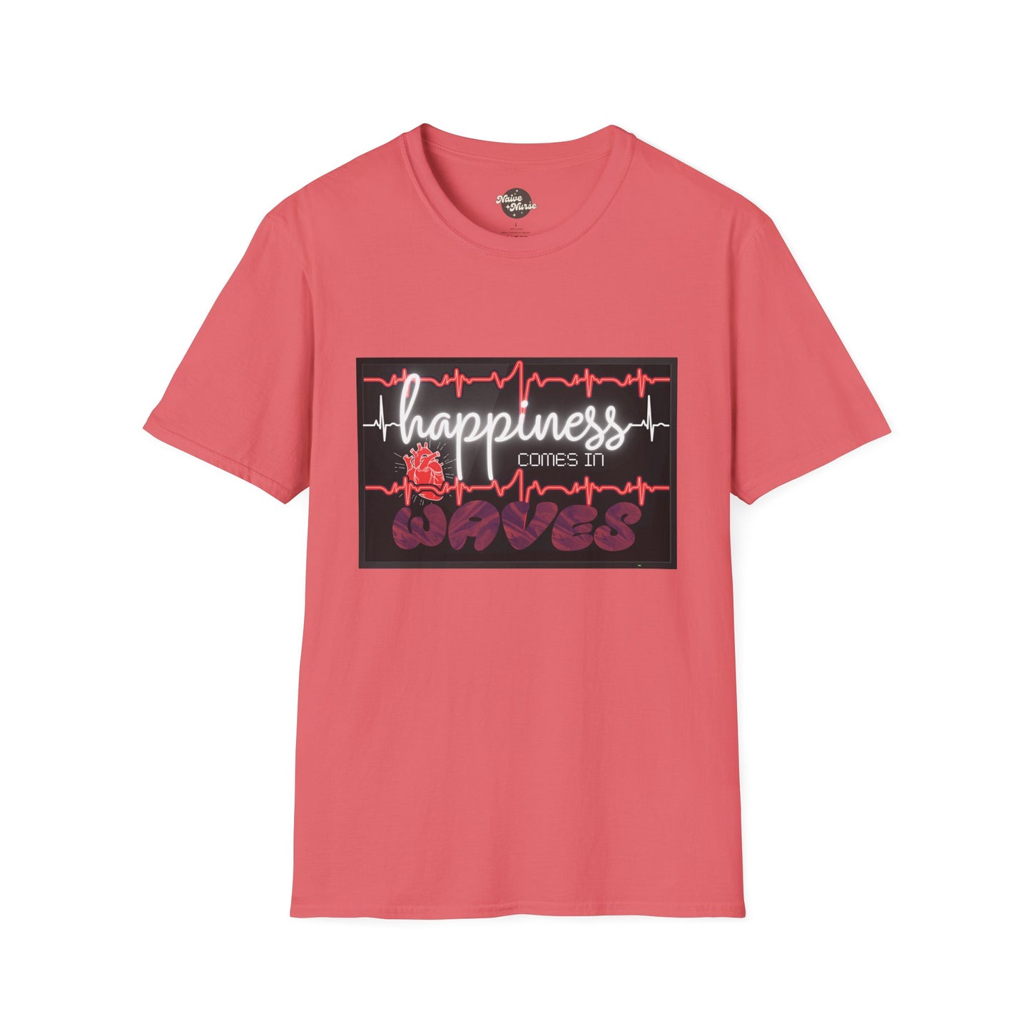 HAPPINESS IN WAVES | Unisex Softstyle T-Shirt