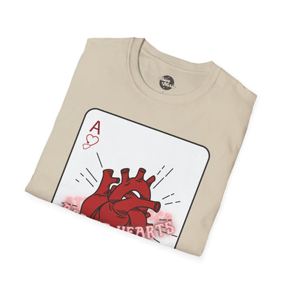 ACE OF HEARTS | Unisex Softstyle T-Shirt