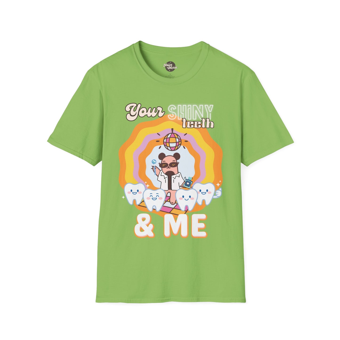 SHINY TEETH & ME | Unisex Softstyle T-Shirt