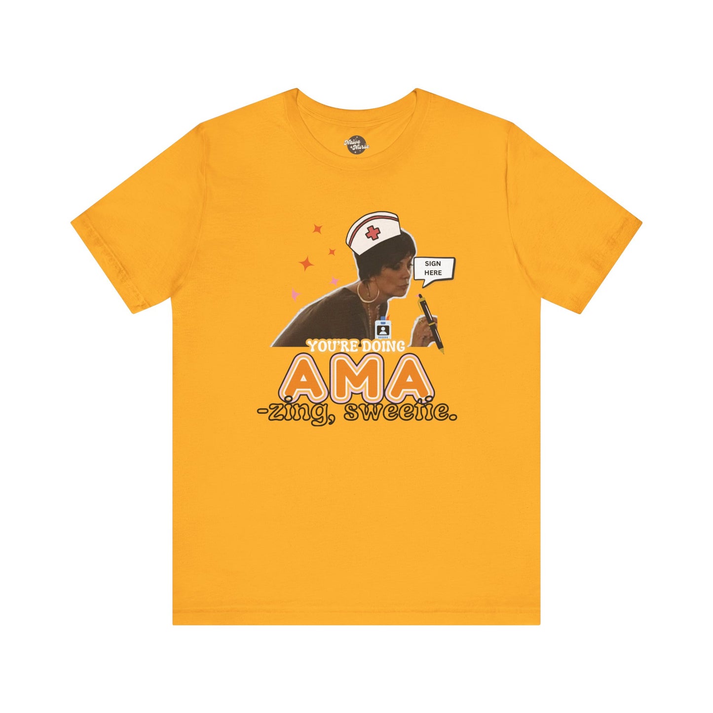 AMA-zing Sweetie | Unisex Jersey Short Sleeve Tee