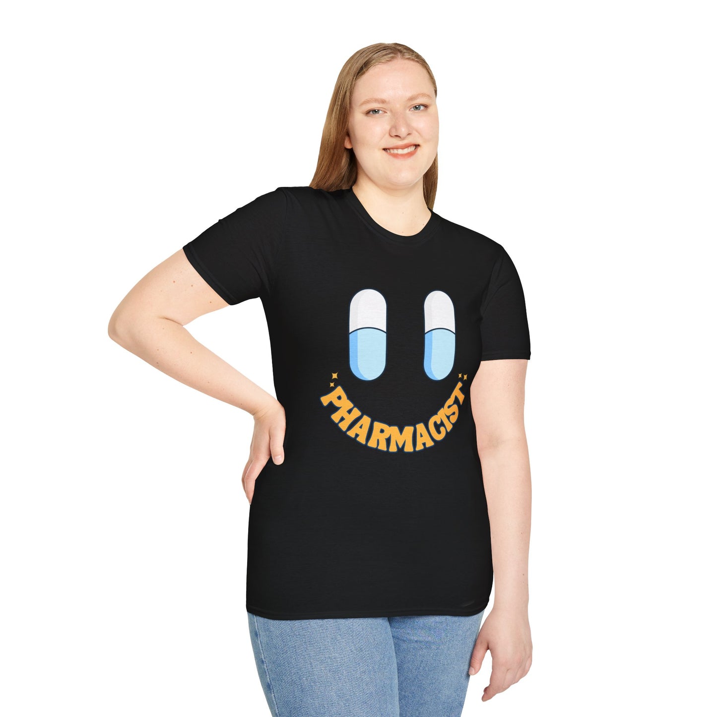 PHARMACIST :) | Unisex Softstyle T-Shirt