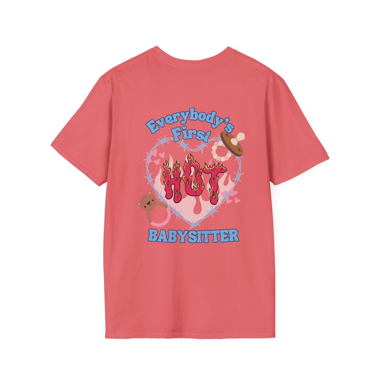 FIRST BABYSITTER | Unisex Softstyle T-Shirt