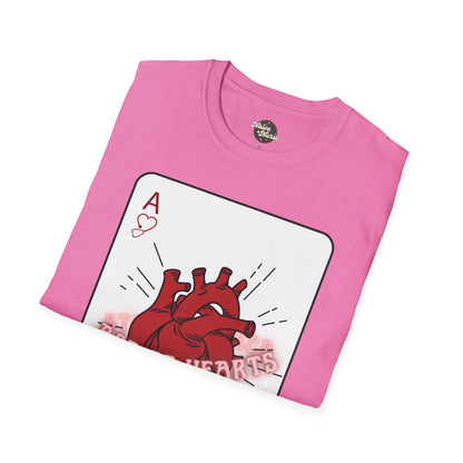 ACE OF HEARTS | Unisex Softstyle T-Shirt