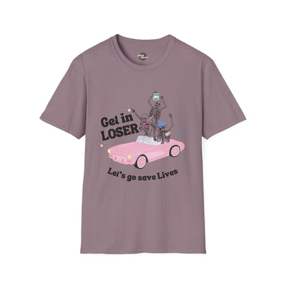 GET IN LOSER | Unisex Softstyle T-Shirt