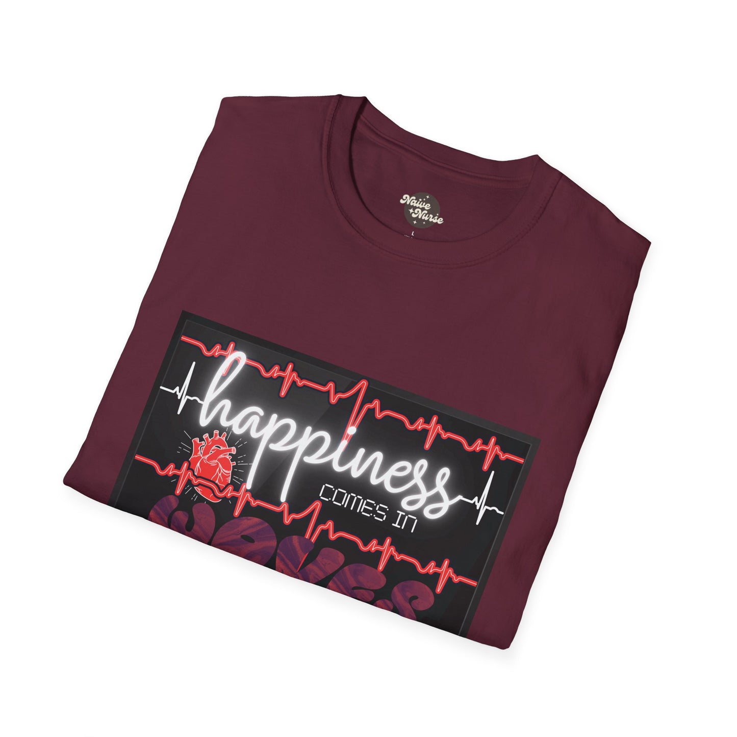 HAPPINESS IN WAVES | Unisex Softstyle T-Shirt